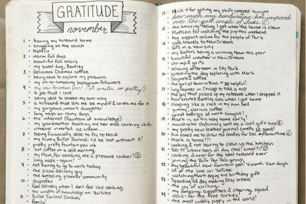 Image result for gratitude list image